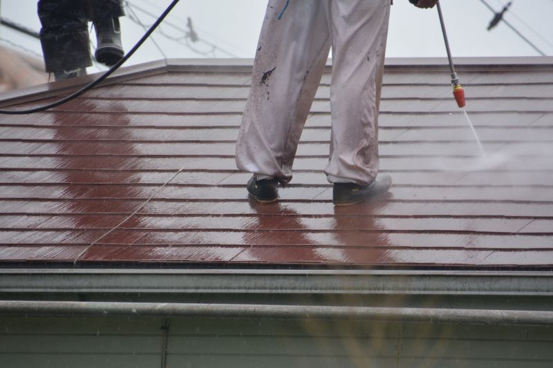 Local Soffit Pressure Washing pros at work