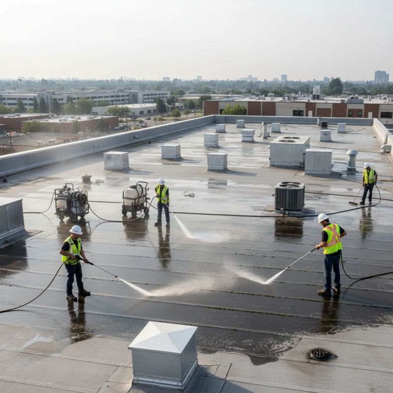 Soffit Pressure Washing detail